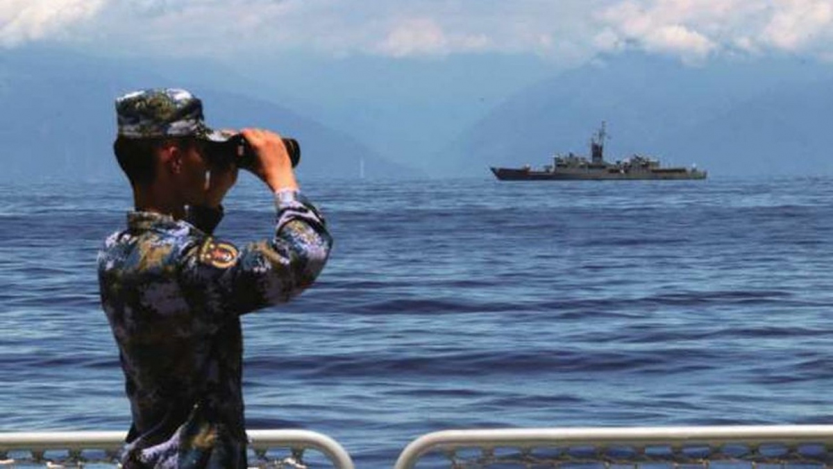 Trung Quốc tuần tra ở eo biển Đài Loan